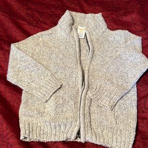Gymboree super soft cardigan sweater zipper 18-24months. Excellent, like new